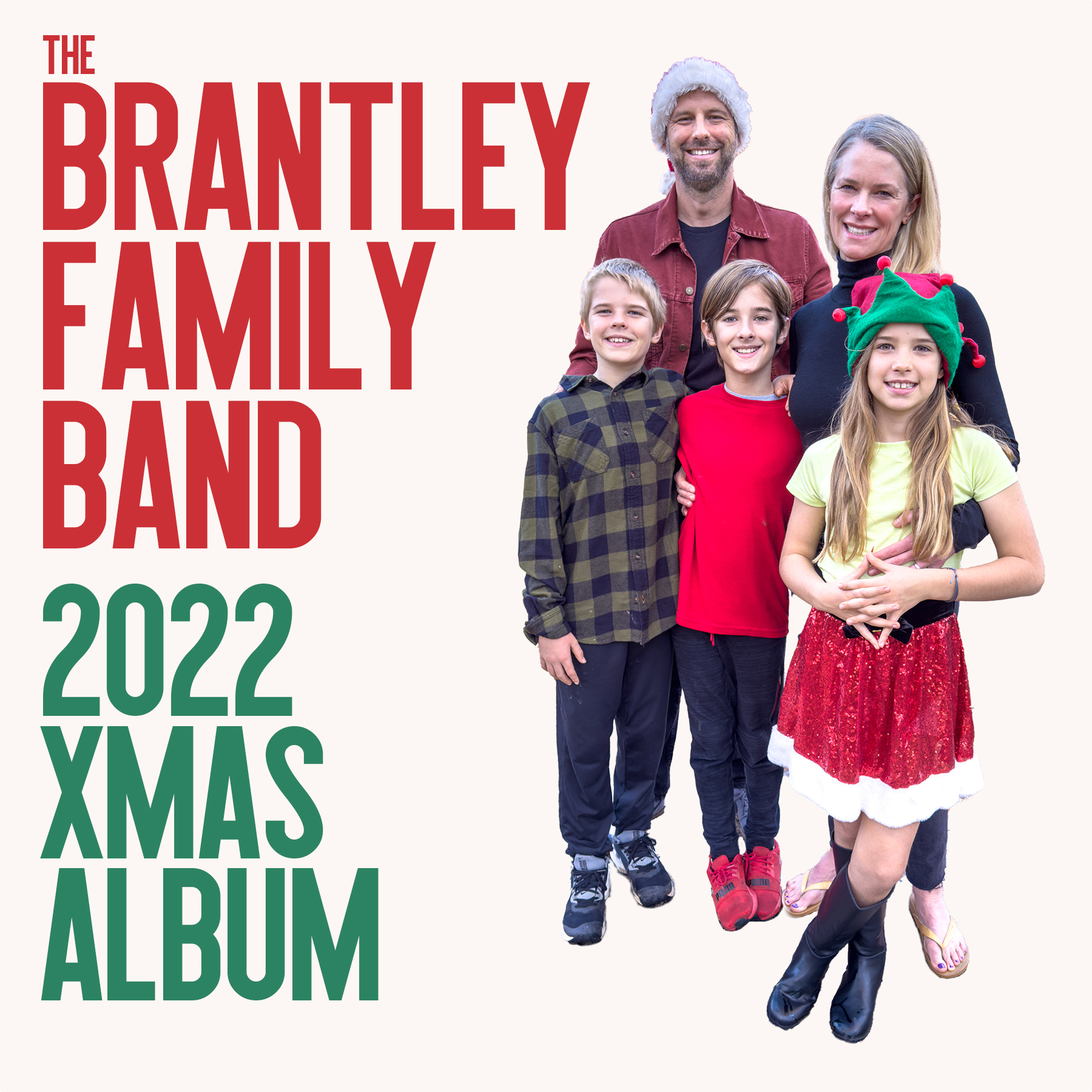 The Brantley Family Band 2022 Xmas Album
