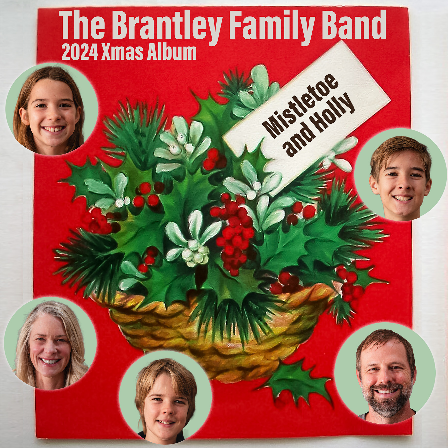 The Brantley Family Band 2024 Xmas Album
